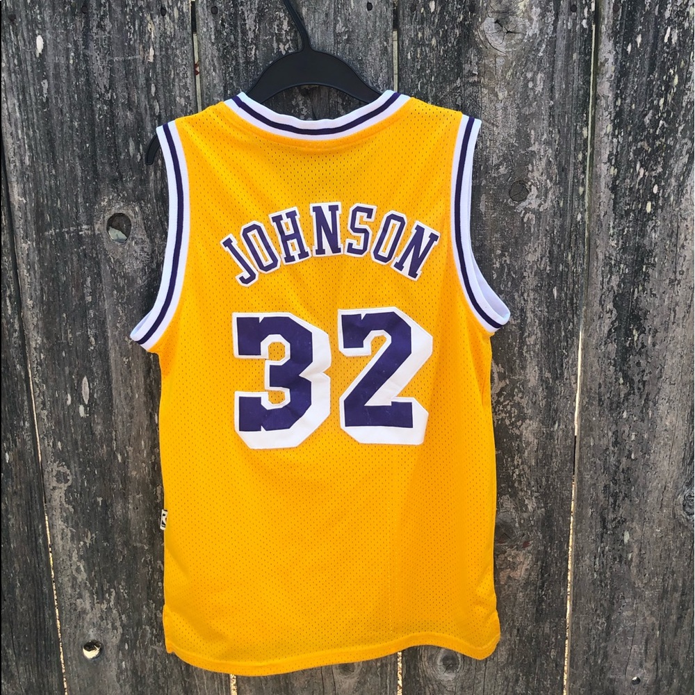 Magic Johnson Vintage Hardwood Classics Jersey